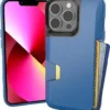 iphone 13 pro wallet case blue