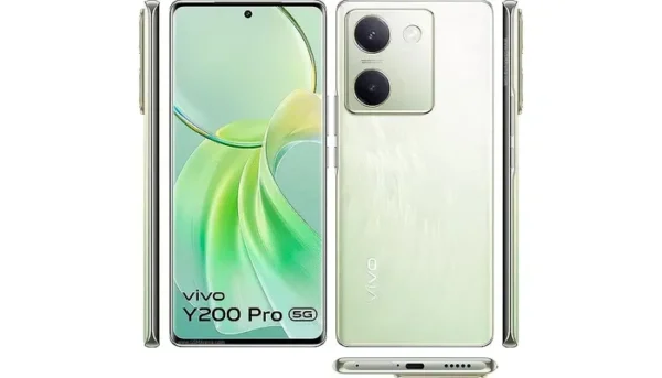 vivo Y200 Pro black and white color